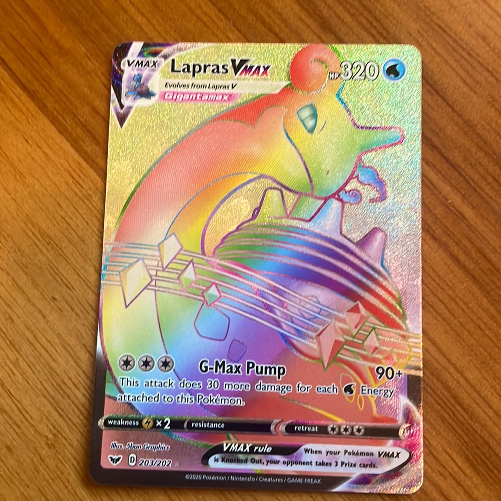 Pokémon VMax Card